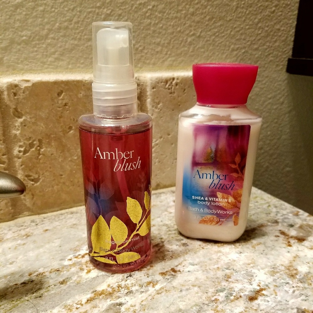 BBW Amber Blush set